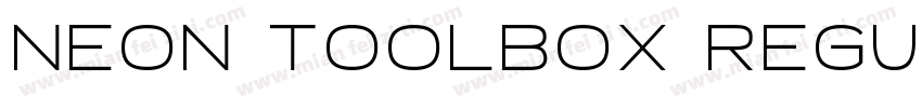 Neon Toolbox Regular字体转换
